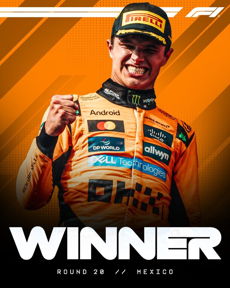 Lando Norris Dominates the 2025 Mexico City Grand Prix