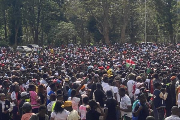 Thousands Rally for Mama Gift in Embu as Social Media Hearts Her Courage